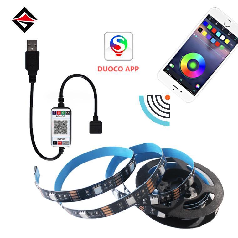 USB -Bluetooth -Controller + RGB LED -Leuchtstreifen 1M Set