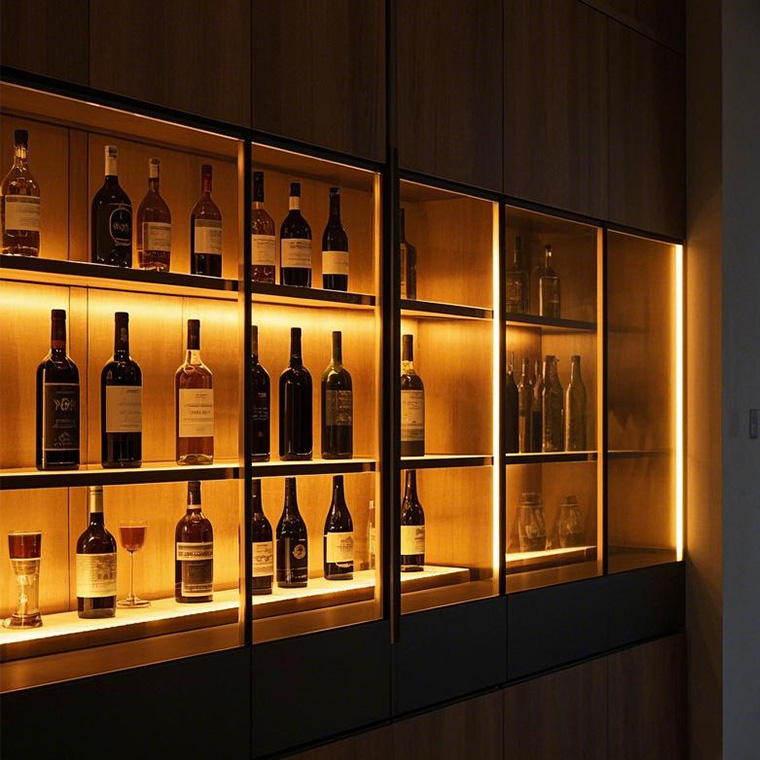 Wine Cabinet LED -Streifenleuchte Farbtemperaturauswahl und Anwendung