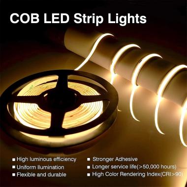 Ist Cob Light Strip erhitzt hoch?